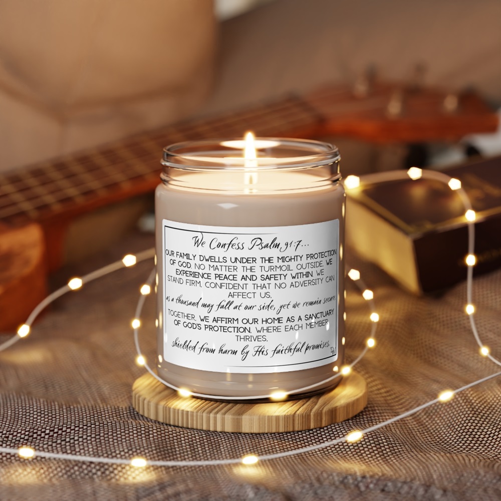 pillar bible verse candles